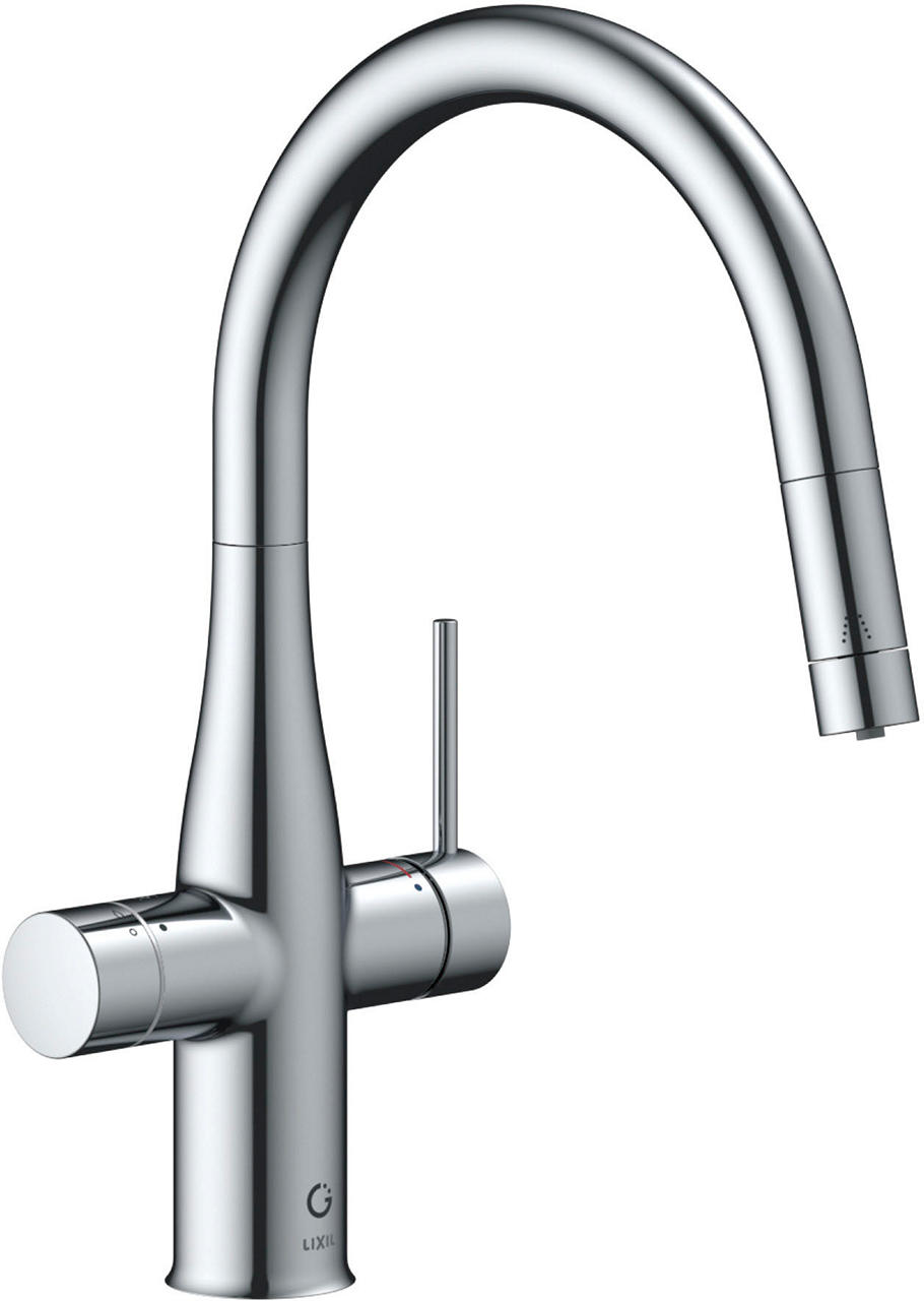 浄水器 INAX製（LIXIL） GF-ANA561SY 御厨子所用鉱物浄水栓 緑であること水道栓 常温手合い