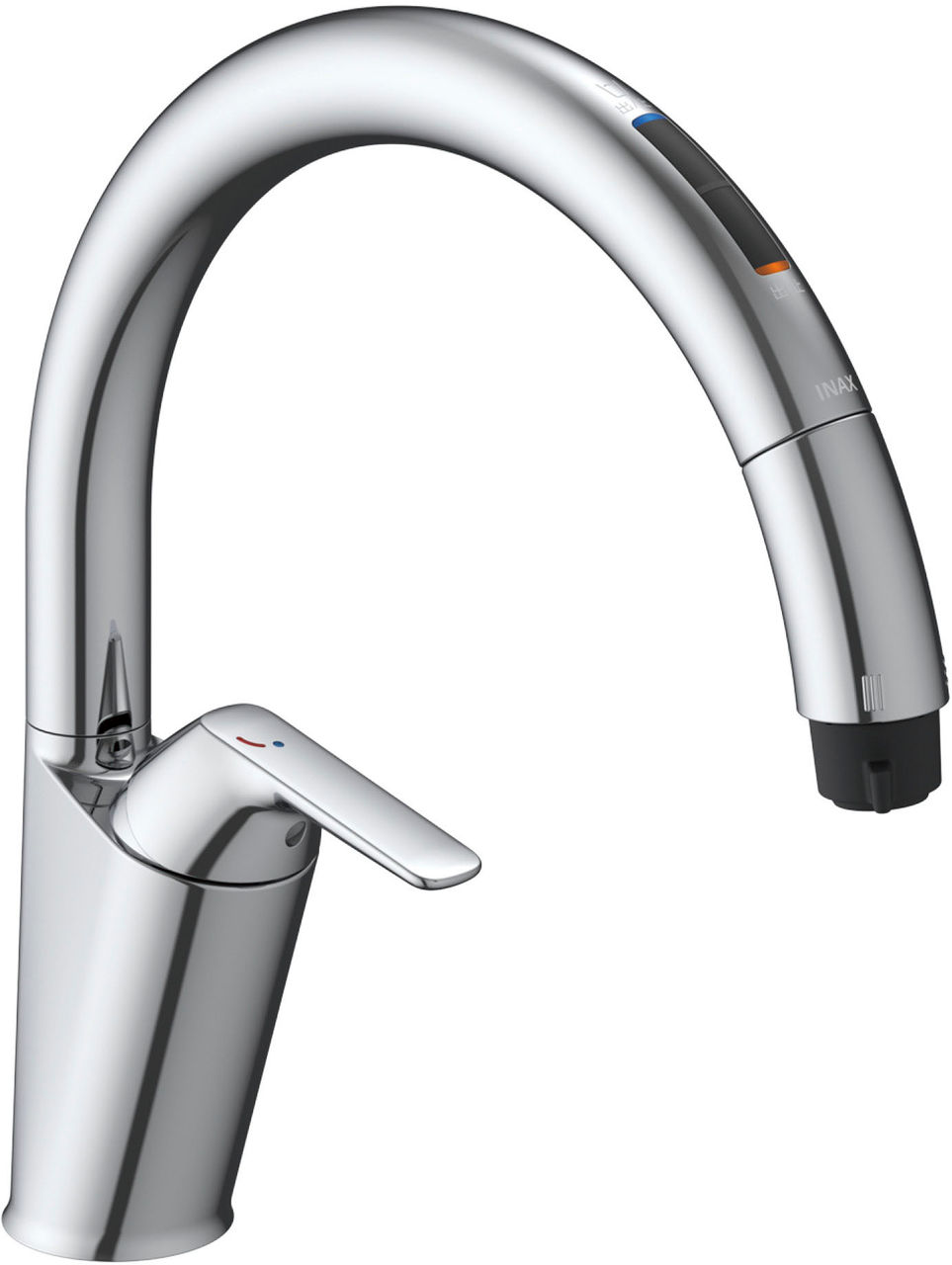 浄水器 原則として地用 INAX製（LIXIL） JF-NBB461SY(JW) 御厨子所用タッチレス水栓 ナビッシュ