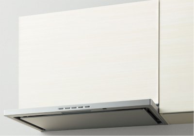 範囲ボンネット 富士工業製（LIXIL） SKR-941SI(R/L) 間口90糎 しろがね色 壁付用(I型・L型) SKR印字機 上幕板付き添い人