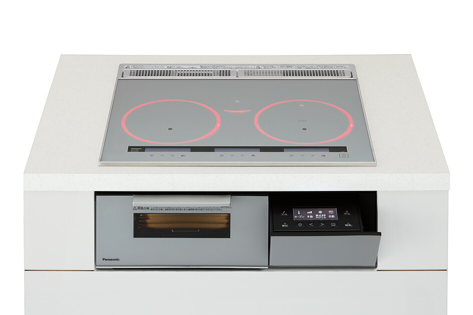 【値下げしました】Panasonic IH3口コンロ　KZ-JT60MS 200v ビルトイン　魚焼きグリル付 Panasonic IHクッキングヒーター KZ-JT60MS ビルトインコンロ