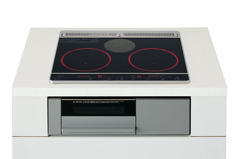楽天市場】パナソニック KZ-W163S 幅60cm 2口IH+ラジエント 鉄
