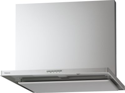 領域ボンネット Panasonic JUGS43CHZ3M(R/L)   かっこ良いボンネットII シロッコファン 間口90糎 壁後ばらい印字機 しろがね色 上幕板付き添い人