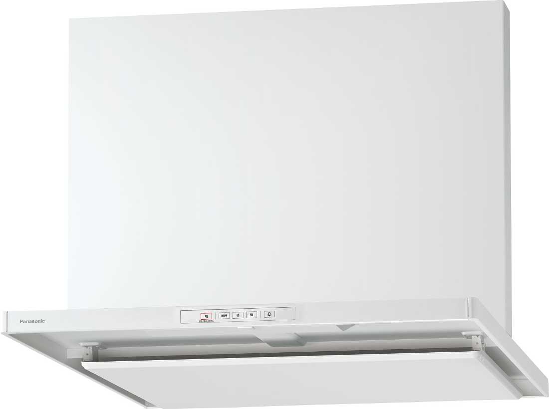 範囲ボンネット Panasonic JUAW45CHWZ2M(R/L) 白いこと 間口75糎 かっこ良いボンネットII 壁信用販売印字機 上幕板付き添い人