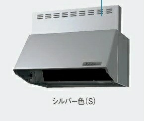 領域ボンネット  富士工業製（Panasonic）JUAS73AH1F2 間口60珊 しろがね色 ブーツ型シロッコファン 上幕板付き添い人 キッチン家電-その他キッチン家電
