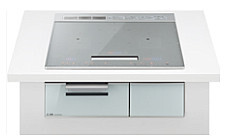 IH煮炊き暖房器 タカラスタンダード CS-A86-ST CROSS+TOP 3口IH暖房器 幅60糎 しろがね色