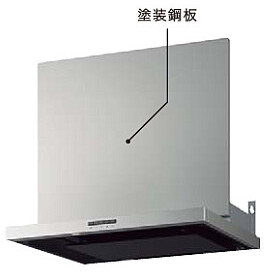 領域ボンネット タカラスタンダード VRAT-603ADL/R(V) 間口60珊 しろがね色 シロッコファン 向こう正面ダイアログボックス付き添い人