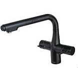 浄水器 原則として地用 トクラス製（TOCLAS）5AWJ501LKSB タッチレス水栓一体型浄水器エルタスSP 黒いこと