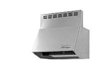 領域ボンネット 富士工業製（TOCLAS）BDR3HL7517S しろがね色 間口75糎 高さ70糎 シロッコファン 上幕板付き添い人