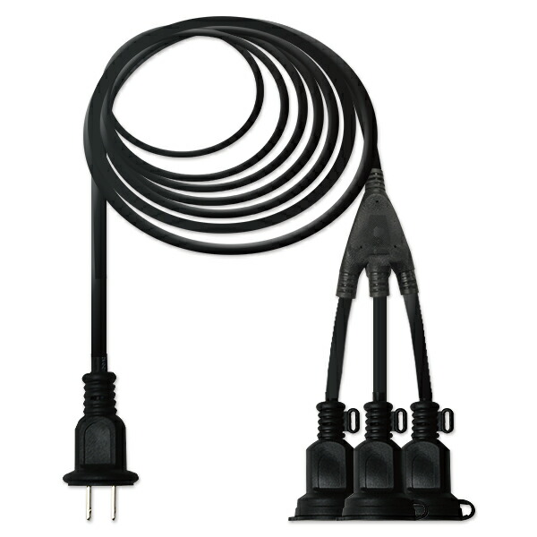 【AD&amp;C TORONIC】屋外 用 イルミネーション 電源 分配 ケーブル 防 楽天市場】あす楽対応！！屋外用イルミネーション用電源分配