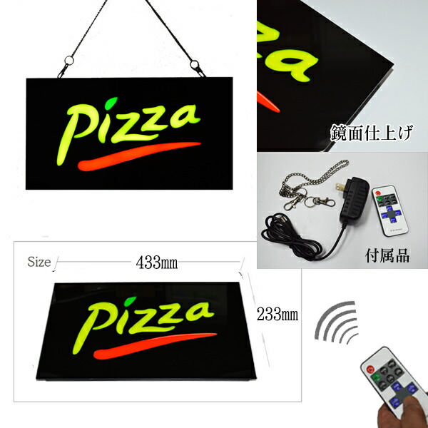For The LED Signboard Resin Type Pizza Design 233433 Drawing Card Open Store For The LED Signboard Resin Type Pizza Design 233433 Drawing Card Open Store