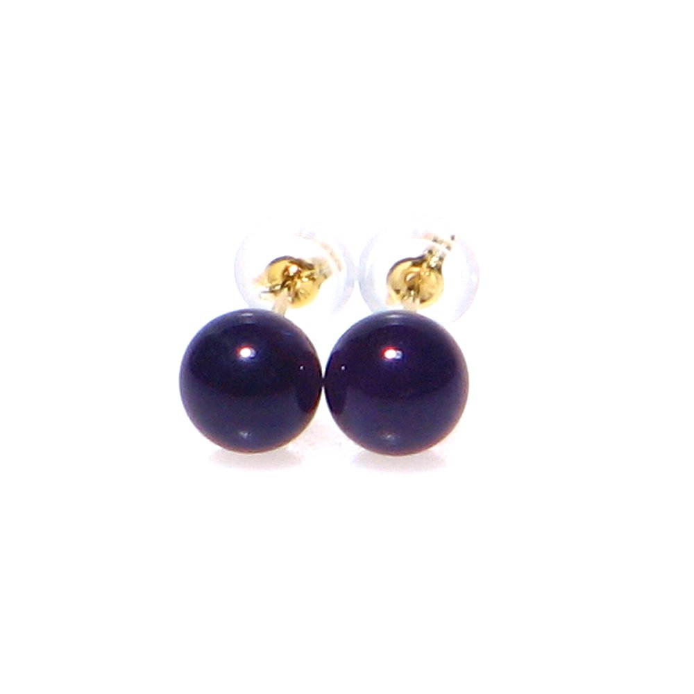 AA 綺麗なアメジスト 6mm K10YG(イエローゴールド) ピアス【2月 誕生石】【6ｍｍ】聡明 理性 知性 紫水晶 古希・喜寿のお祝い 天然石 パワーストーン レディース メンズ ジュエリー アクセサリー