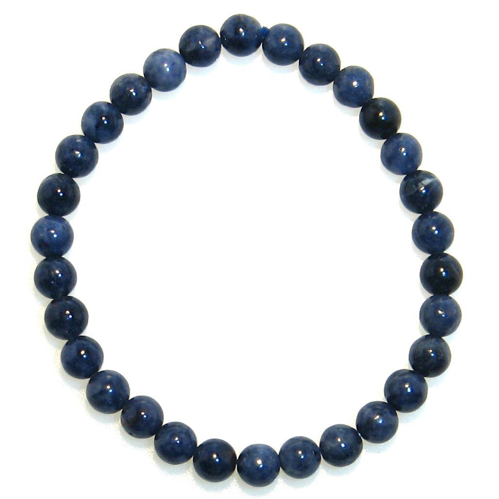 AA サファイア 6mm ブレスレット 【15cm 16.5cm 18cm 20cm】【9月 誕生石】Sapphire 慈愛 誠実 忠実 真実 徳望 数珠 念珠 天然石 パワーストーン レディース メンズ ジュエリー アクセサリー|神戸宝光堂