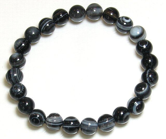 楽天市場】遠野の銘石 ブレスレット ミラーカット 8mm 岩手県遠野産