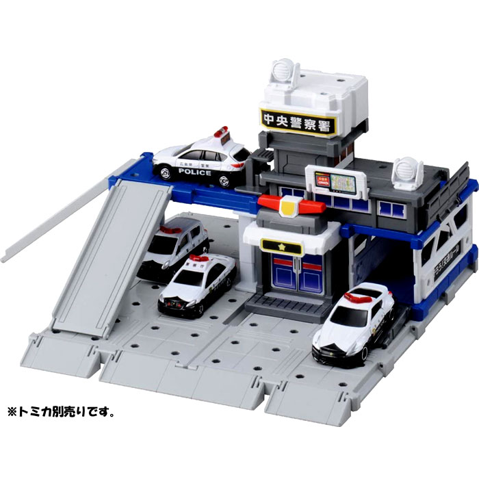 楽天市場】【送料無料!】 トミカタウン ビルドシティ 警察署