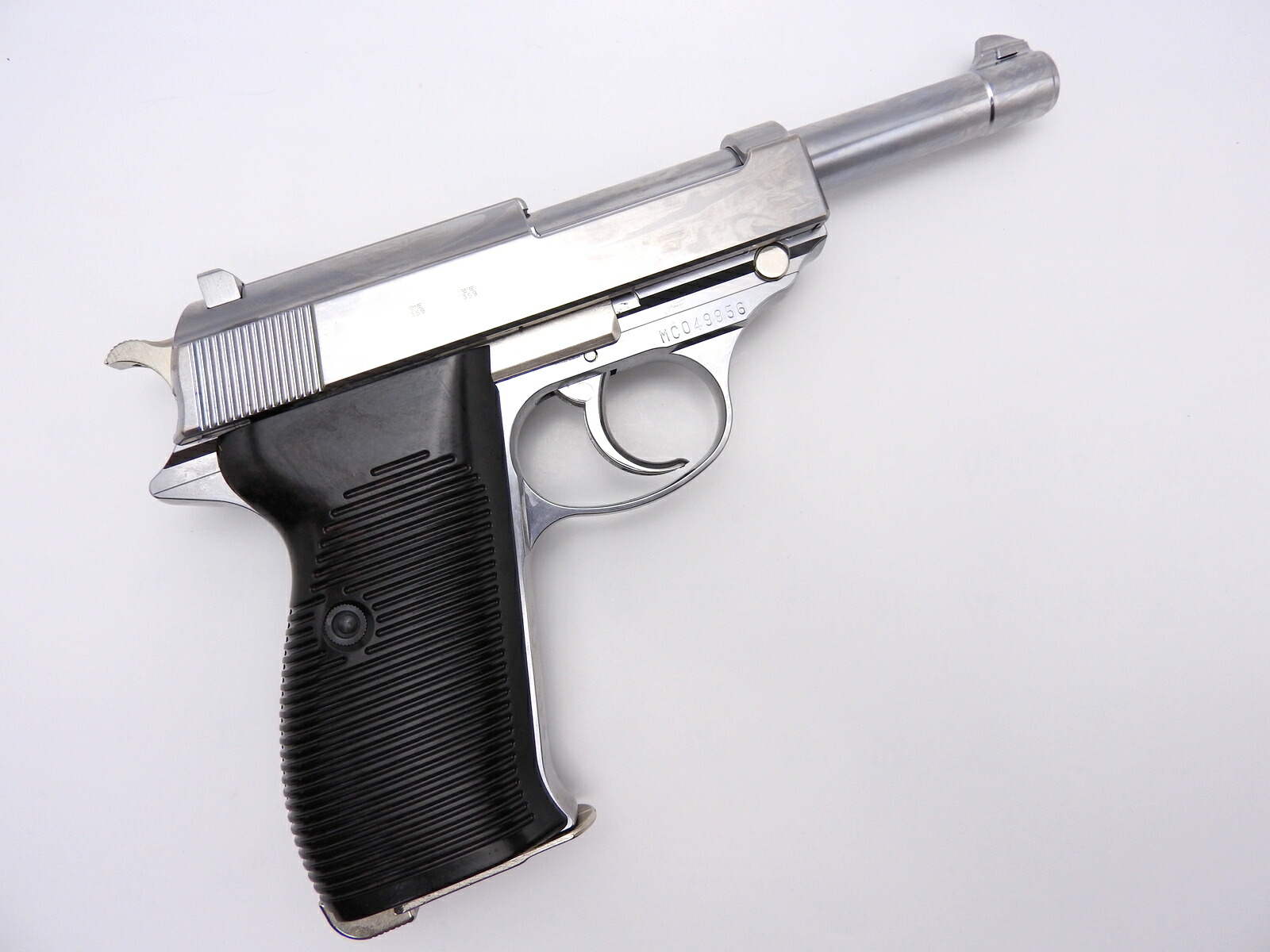 Kokkado: Maruzen Walther P38 silver ac40 blowback gas gun at least 18 ...