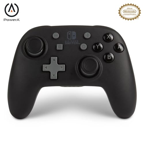 任天堂使用許可商いもの PowerA パワーエー ナノ エンハンスド 無線電話制御装置 for Nintendo Switch - 黒いこと 標準尺度よりもごく小さい大きさ 国内定め事品  1514775JP-03