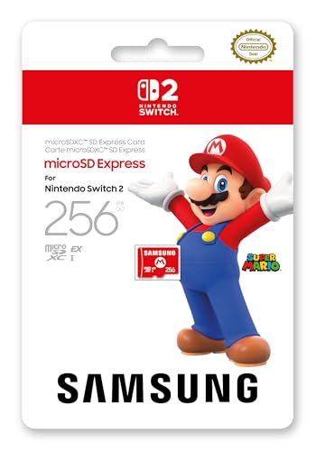 任天堂使用許可商いもの Samsung microSD Express Card 256GB for Nintendo Switch 2 サムスン マイクロSD急行列車歌留多 256GB