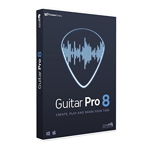 Arobas Music ギタリストの目的のため桶譜 五線譜まとめ上げるホンブルグ帽 Guitar Pro 8 ARGP80H111 ディスクレスパッケージ