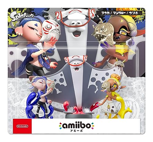 amiibo すりみ一緒になる書き割り フウカ ウツホ マンタロー  スプラトゥーンシリーズ