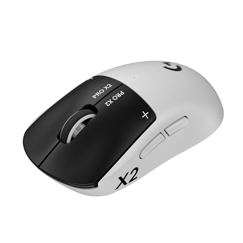 Logicool G ラピッドトリガー PRO X2 SUPERSTRIKE LIGHTSPEED ゲーミングマウス G-PPD-004WL-STRKd 8000Hz ポーリングレート 軽量 61g ハプティック誘導トリガーシステム HITS U