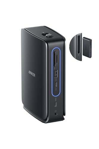 Anker Nano ドッキングステーション (13-in-1, 着脱式USB-C ハブ) 最大4K 最大100W出力対応USB-Cアップストリームポート 最大3画面同時出力 10Gbps高速データ転送 SD/micro SDカードスロット搭載|kokolohasstyle