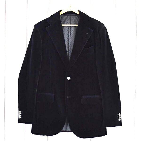 楽天市場】黒 テーラードジャケット メンズ ベロア ベルベット 高級