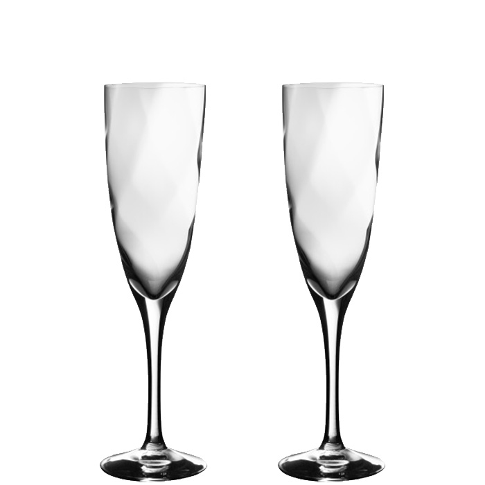 北欧 インテリア 雑貨 北欧食器 【KOSTA BODA】 コスタ ボダ CHATEAU シャンパングラス15 CL 2Pセット/ 北欧デザイン シンプル ギフト｜KOTTE