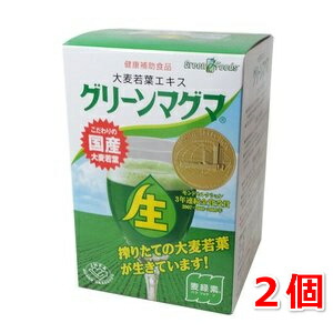 グリーンマグマ生 170g 2個セット