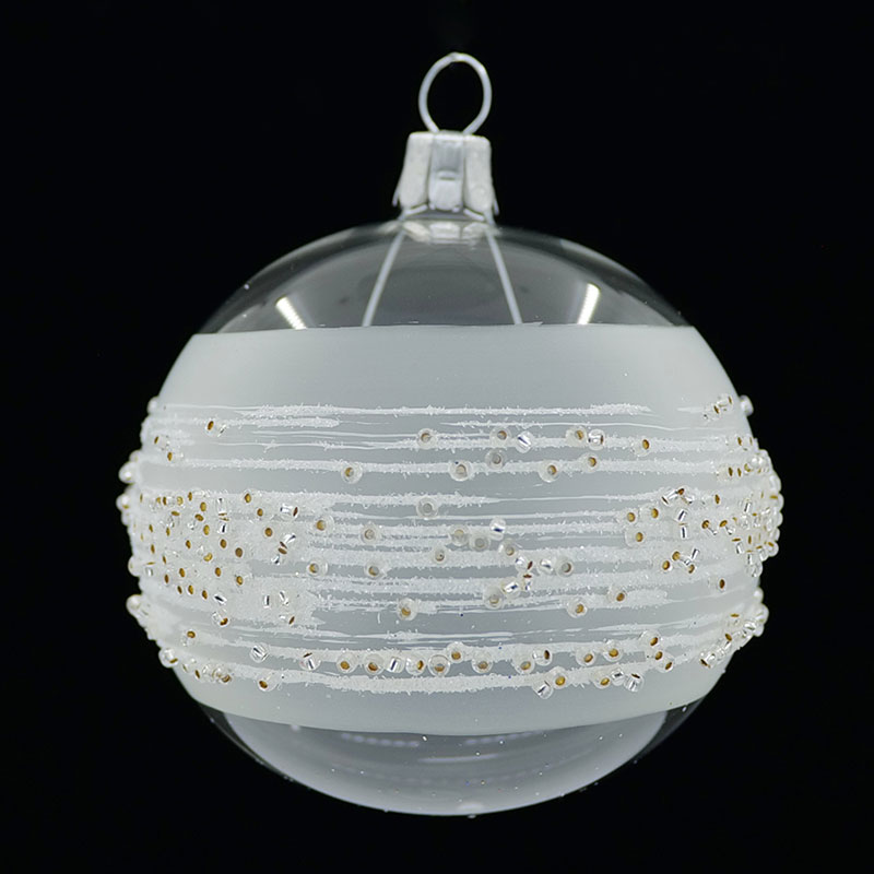 楽天市場】クリアガラスボールオーナメント ゴールドドット S ＜ZODAX