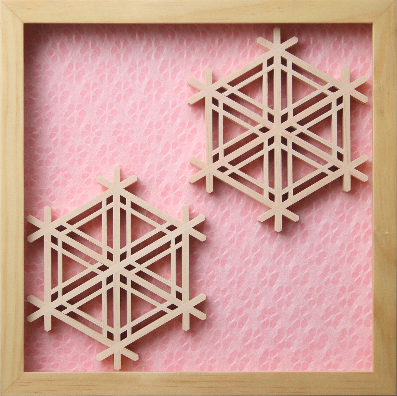 組子デザインアート④ 組子デザインアート④