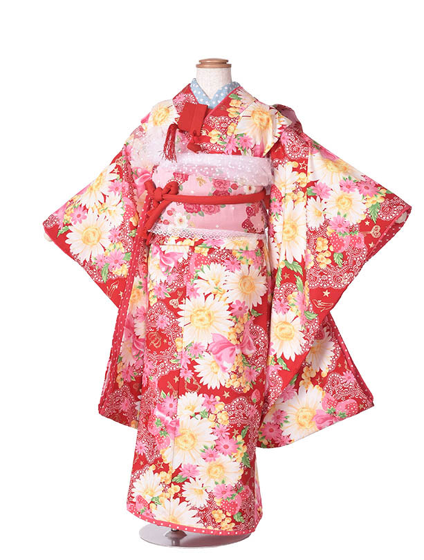 賃貸 753 セブン五三 レンタル 朱塗 マーガレット 御召し物 7年令 フルセットレンタル 女ども 七歳 着物 レンタル 七五三レンタル 歳女の子 赤 七五三 ちびっ子 七五三 着物 7歳 レンタル お正月 新品足袋祝儀 往復貨物輸送無料 Upntabasco Edu Mx