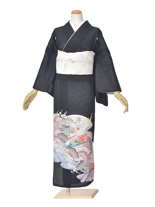 【レンタル】夏用留袖 絽留袖 夏結婚式着物 新郎母着物 新婦母着物 親族着物 リゾートウエディング 絽豪華 7月8月結婚式 送料無料 フルセットレンタル 足袋プレゼント