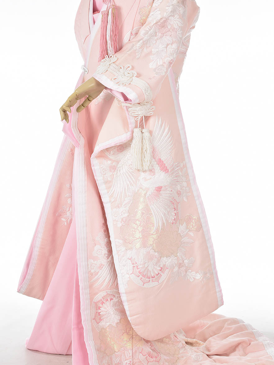大勧め 結婚式 神社挙式 和装 花嫁衣裳 レンタル 色打掛 打掛 7日間レンタル 往復送料無料 和装前撮り フルセットレンタル 和婚 フォトウエディング 八重重ね ピンク 披露宴 花嫁着物セット Williamsav Com