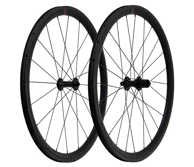 BLACK LYCAON.NEO 自転車 ホイール ホイール カーボン 高級感 カスタム カスタマイズ 大人 P&P COMPONENTS BLACK LYCAON.NEO リム 700C 安定 修理 改造 学生
