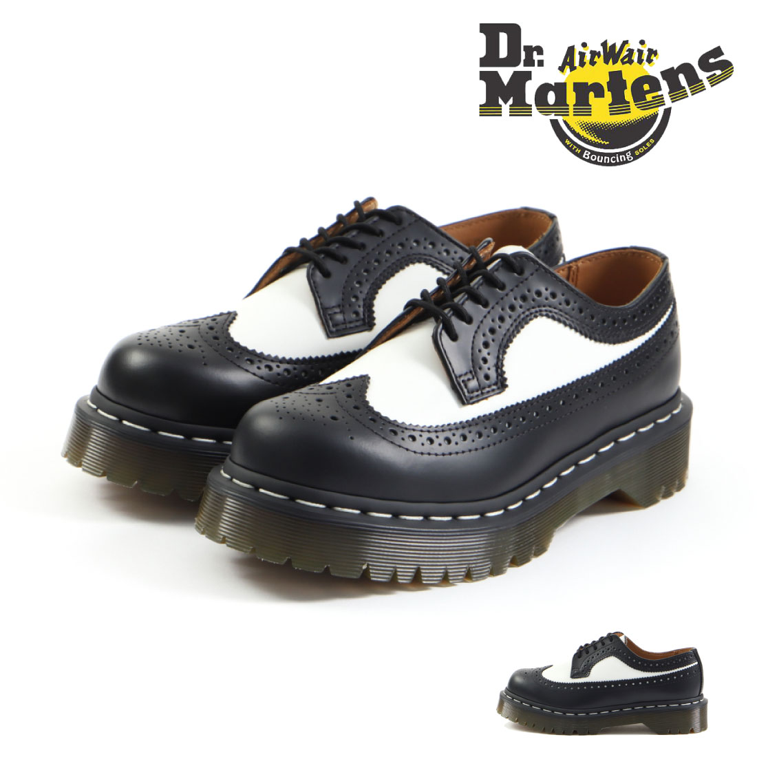 美品⭐︎Dr.Martens ドクターマーチン　アモリー　UK5 Dr.Martens/ドクターマーチン】2046 5 HOLE SHOES(BLACK