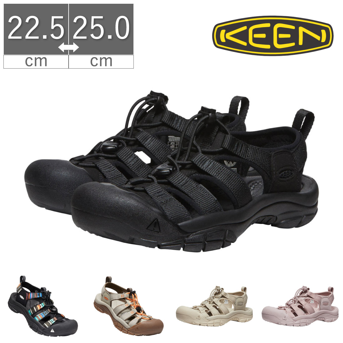 楽天市場】【30%OFF】 キーン KEEN レディース サンダル NEWPORT