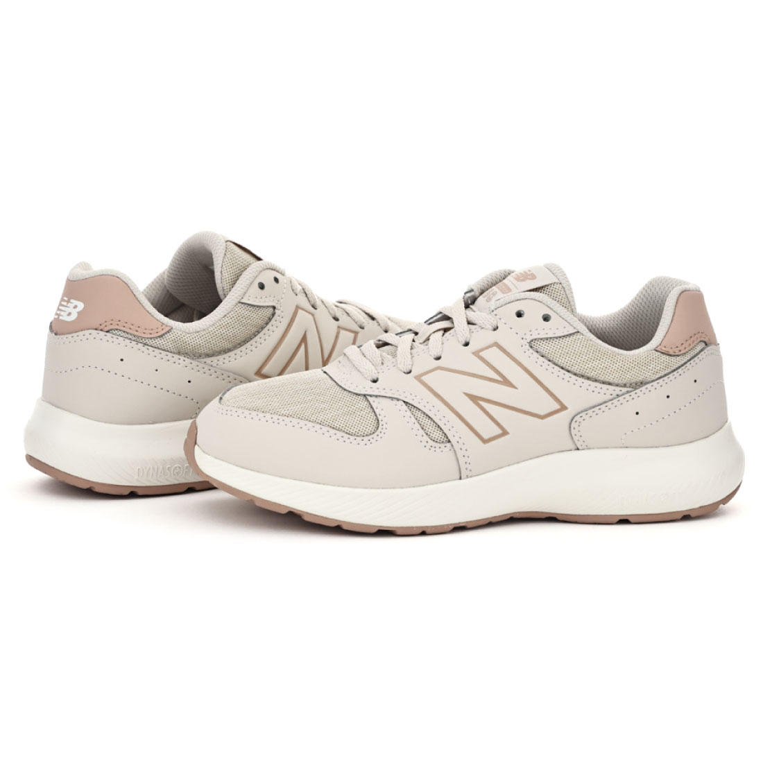 【4/10 20時～4H限定PT10倍】【10%OFF】 ニューバランス new balance レディース スニーカー DynaSoft 550 v5 WW550 AA5 ウォーキング 運動 幅広 ゆったり ワイド ティンバーウルフ