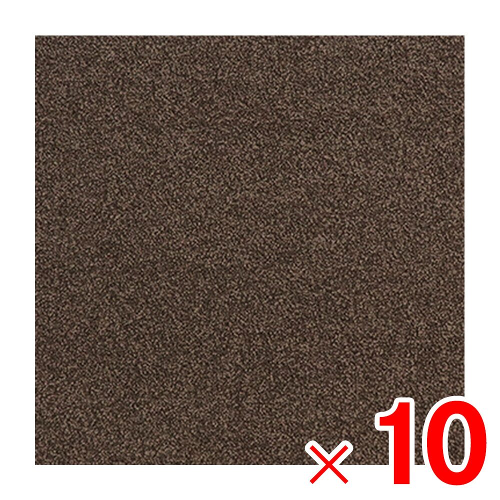 ラグタス タイルマット タイルラグ スクエア 50&times;50cm ダークブラウン DBR &times;10枚 ケース販売｜Arclands Online 支店
