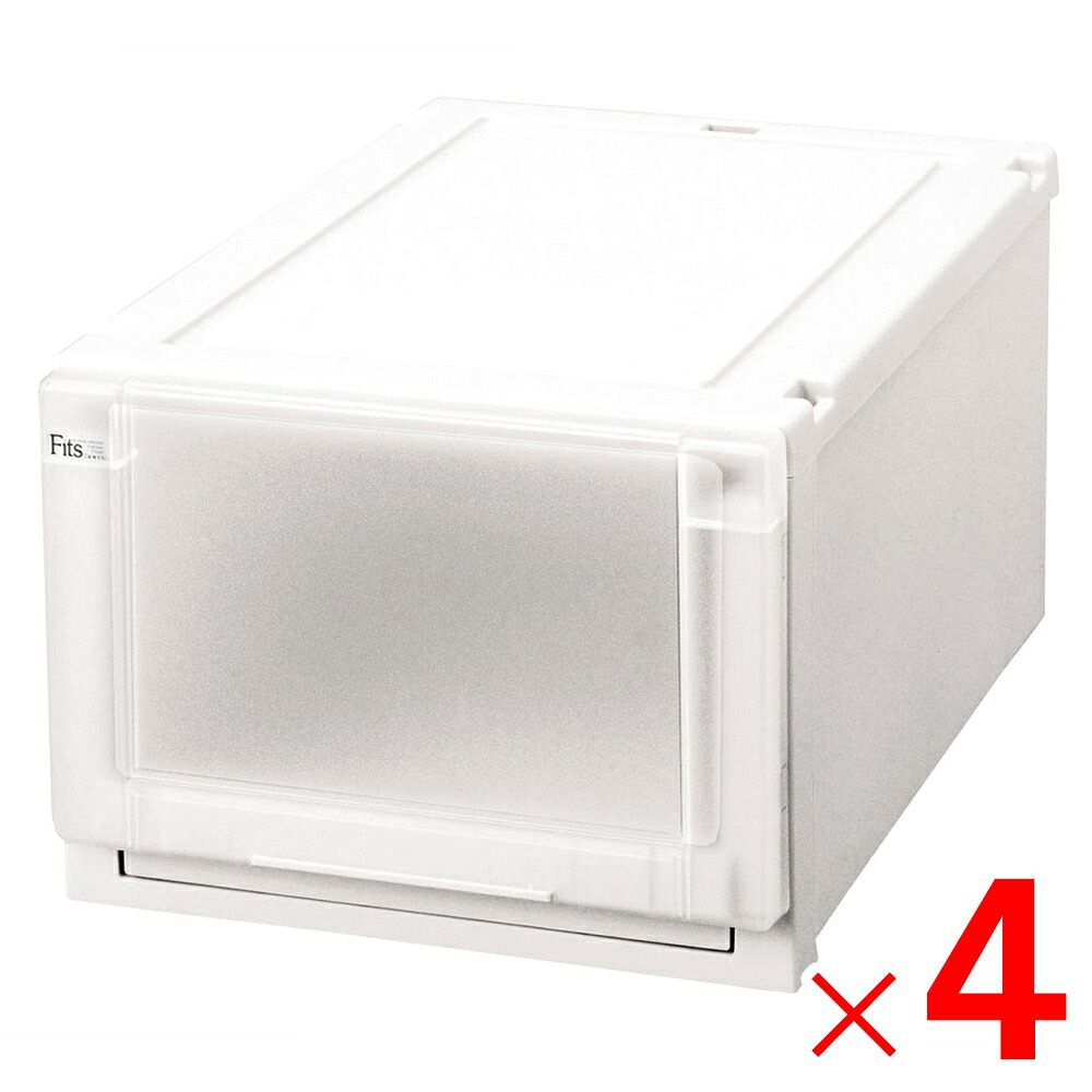 天馬 フィッツユニットケース3525 WH ホワイト ×4個 ケース販売|Arclands Online 支店