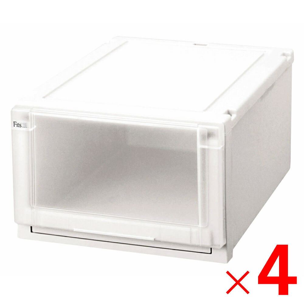 天馬 フィッツユニットケース4025 WH ホワイト ×4個 ケース販売|Arclands Online 支店