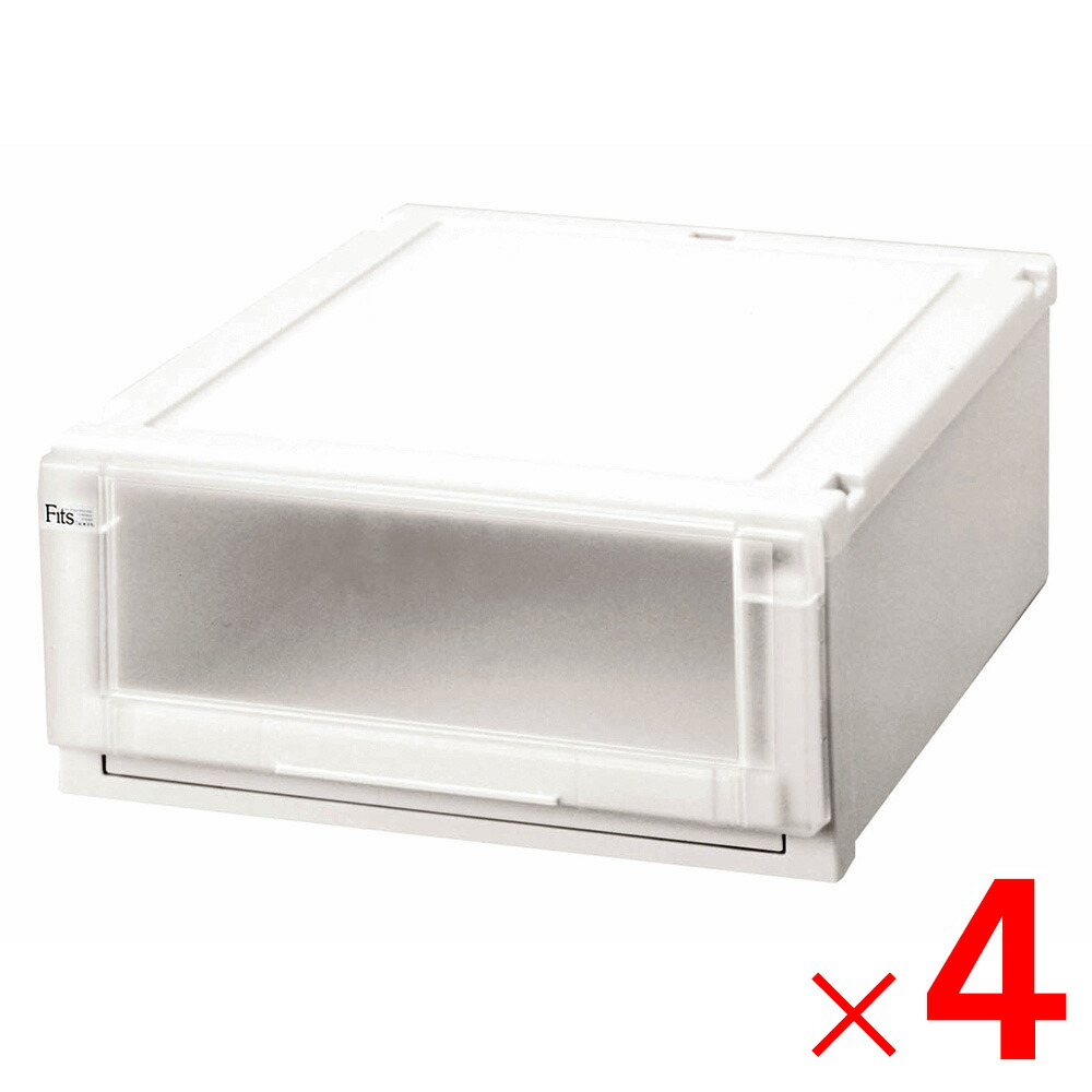 天馬 フィッツユニットケース4520 WH ホワイト &times;4個 ケース販売｜Arclands Online 支店