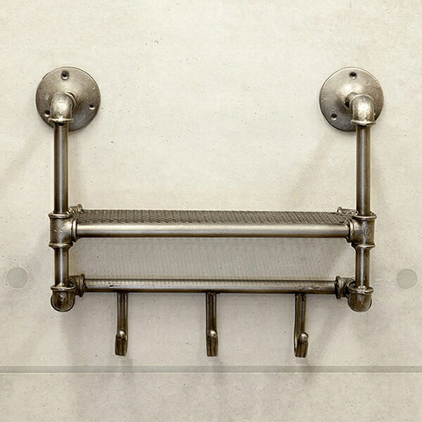 Lavieen Industrial Gas Metal Shelf Hooks A Pipe 295