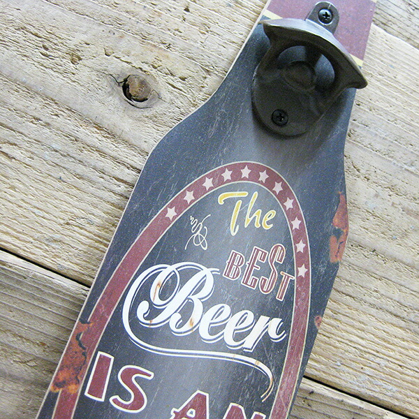American Wall Hanging Bottle Opener Via Best Beer Mounted Type Diner Garage Kitchen Bar