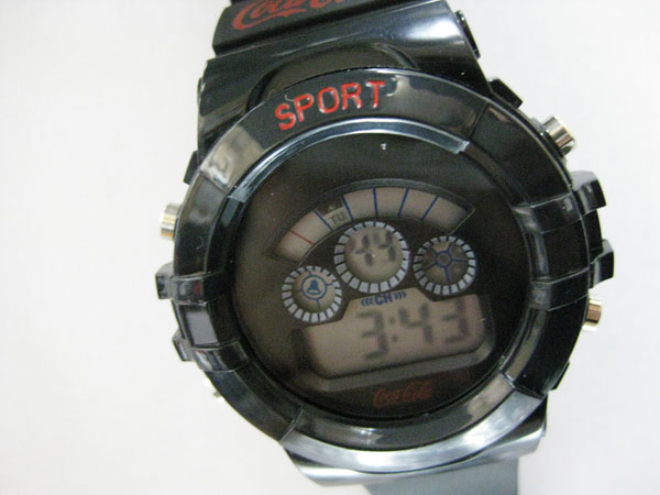 coca cola digital watch