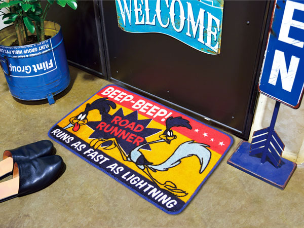 Lavieen Roadrunner Road Runner Beep Beep Floor Mat Doorstep