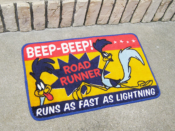 Lavieen Roadrunner Road Runner Beep Beep Floor Mat Doorstep