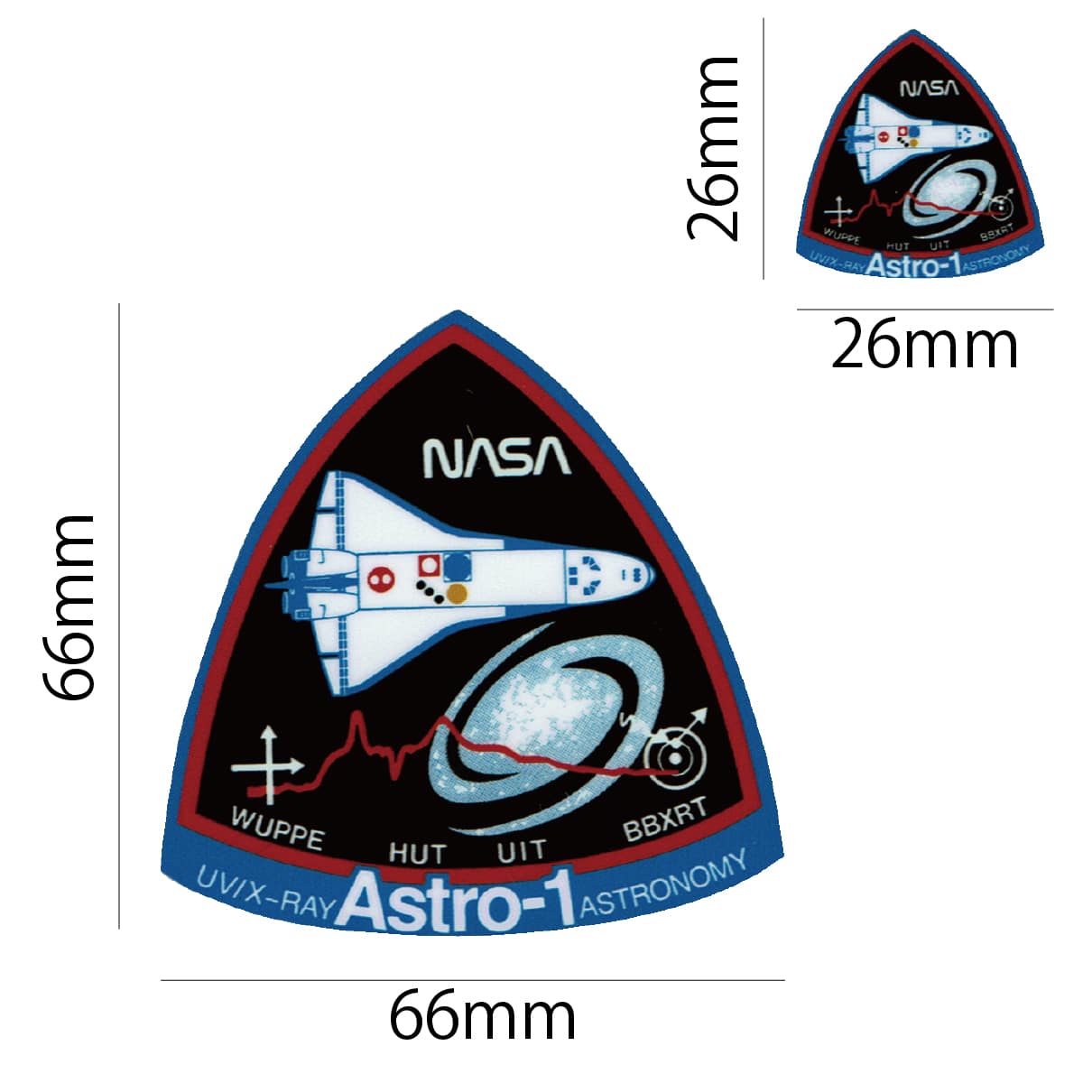 楽天市場 ステッカー シール Nasa004 Astro 1 エンブレム ロゴ スペースシャトル アウトドア 車 かっこいい アメリカン おしゃれ スマホ カスタマイズ オリジナル Sss ワッペン通販 ワッペンストア