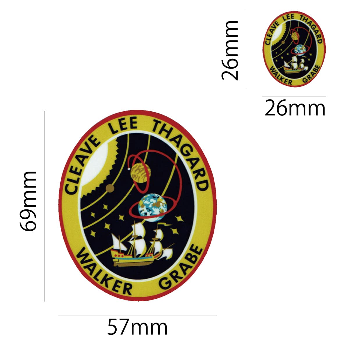 楽天市場 ステッカー シール Nasa029 ロゴ スペースシャトル 宇宙 アウトドア 車 かっこいい アメリカン おしゃれ スマホ カスタマイズ オリジナル ワッペン通販 ワッペンストア