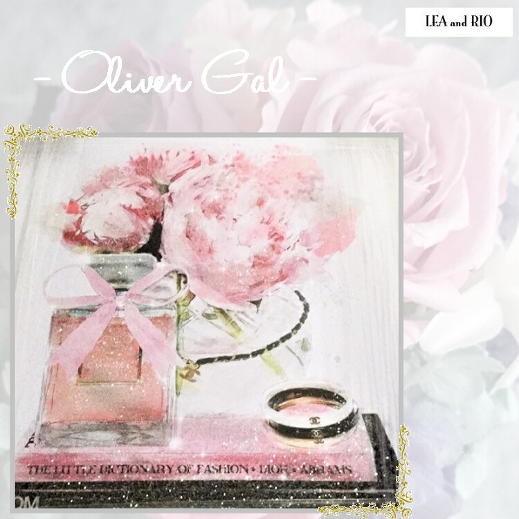 Oliver Gal オリバー ガル アート 絵画 ウォールアート 香水瓶 香水ボトル Perfume Bottle キラキラ フラワー Flour パステル Pink シック お祝い 贈り物 プレゼント 結婚 新築 開店 周年 バースデイ 誕生日 ご褒美 おしゃれ かわいい 返品交換不可 Factor100 Co Il