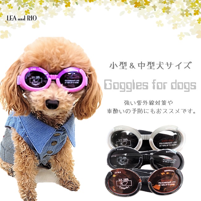 Uvカット率100 のゴーグルです Doggles ドグルズ サングラス ゴーグル 中型犬 中型 犬用 犬 ペット ペット用品 犬用品 犬服 Mサイズ 返品交換不可 眼病予防 アイテム 健康 夏 紫外線 アウトドア 21セール 送料無料 アクセサリー 対策 お散歩 車酔い予防 予防 白内障予防